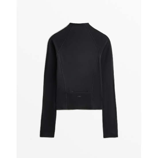 بدله رياضيه سوداء Bloklu Active Elegance من Oysho