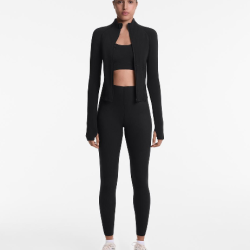 بدله رياضيه سوداء Bloklu Active Elegance من Oysho