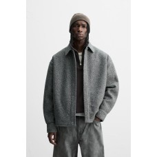 جاكيت رجالي رصاصي من زارا