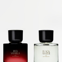ZARA RED VANILLA EDT 90 ML + ZARA BLACK AMBER EDT 90 ML عطور من زارا